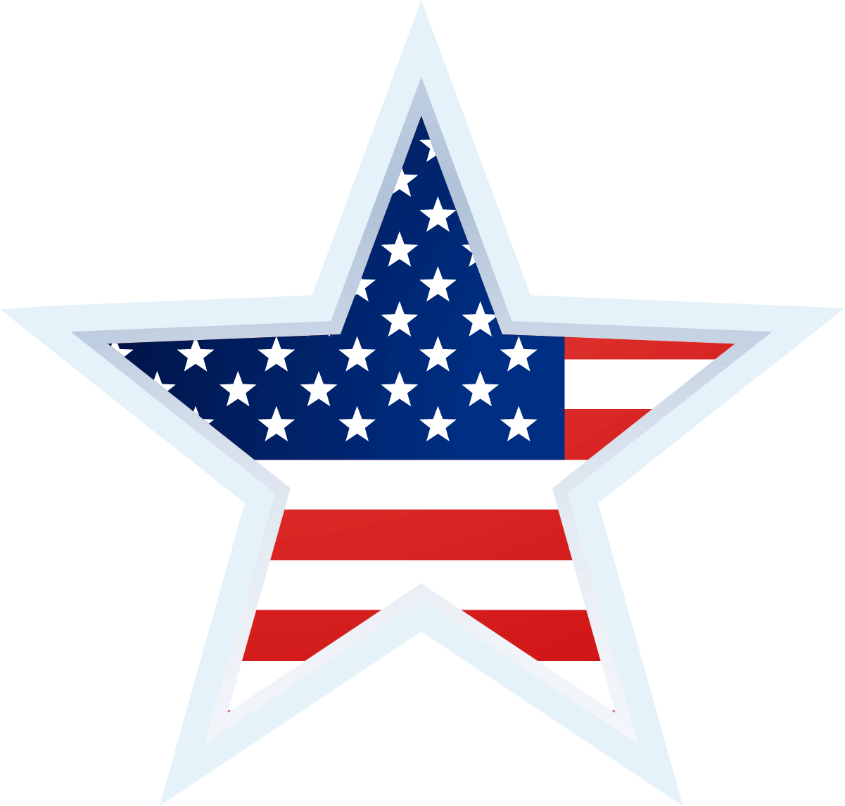 USA star